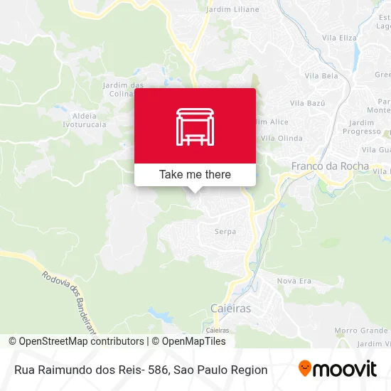 Rua Raimundo dos Reis- 586 map