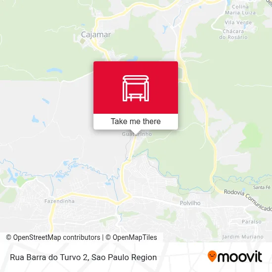 Rua Barra do Turvo 2 map