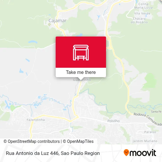 Rua Antonio da Luz 446 map