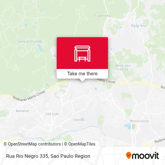 Rua Rio Negro 335 map