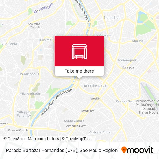 Parada Baltazar Fernandes (C / B) map