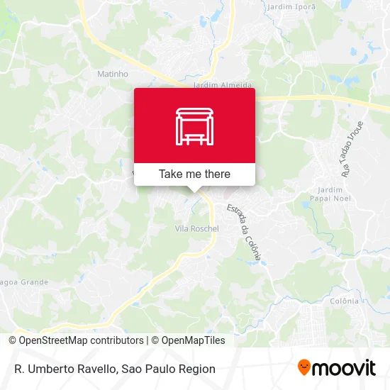 R. Umberto Ravello map