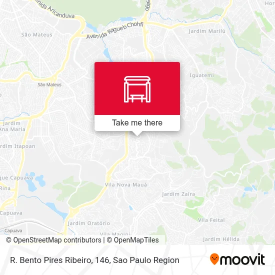 R. Bento Pires Ribeiro, 146 map