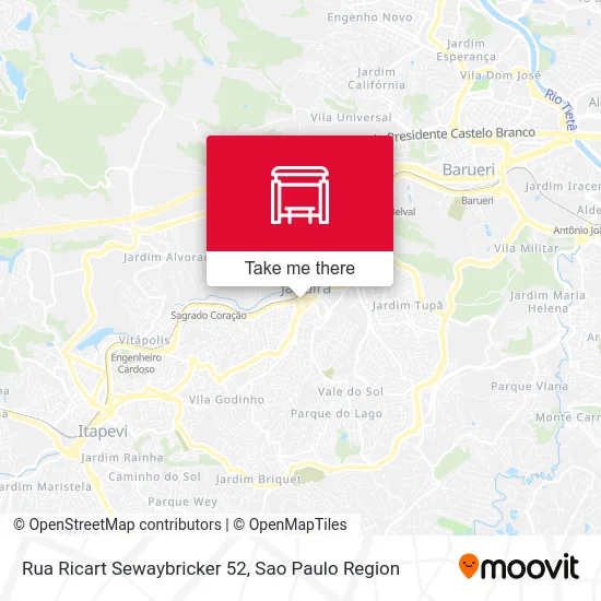 Rua Ricart Sewaybricker 52 map