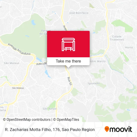 R. Zacharias Motta Filho, 176 map