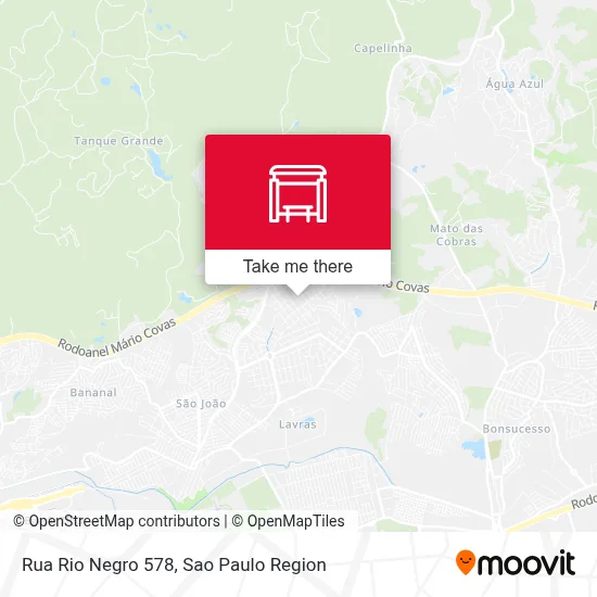 Rua Rio Negro 578 map