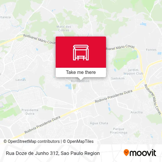 Rua Doze de Junho 312 map
