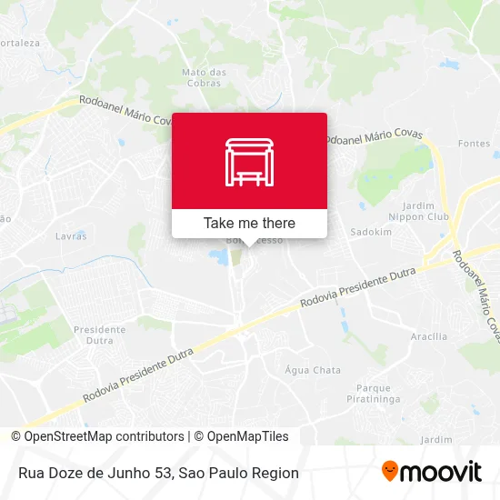 Rua Doze de Junho 53 map