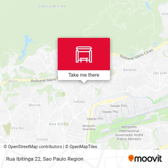 Rua Ibitinga 22 map