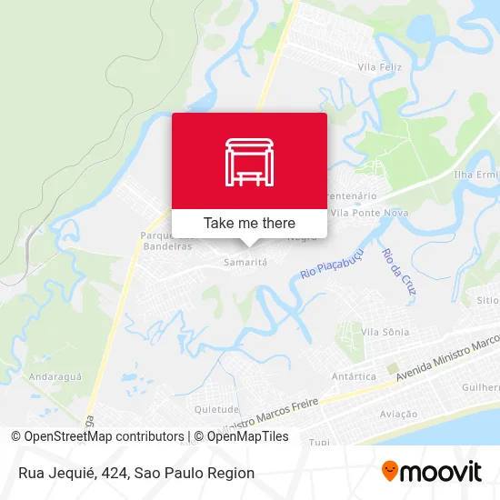 Rua Jequié, 424 map