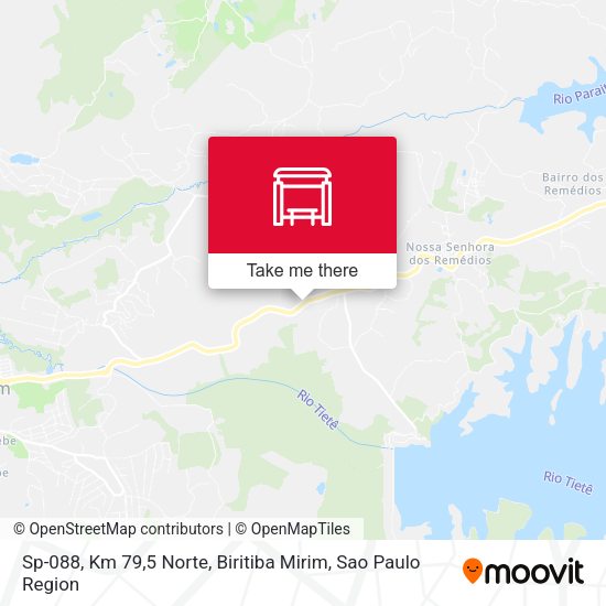 Sp-088, Km 79,5 Norte, Biritiba Mirim map