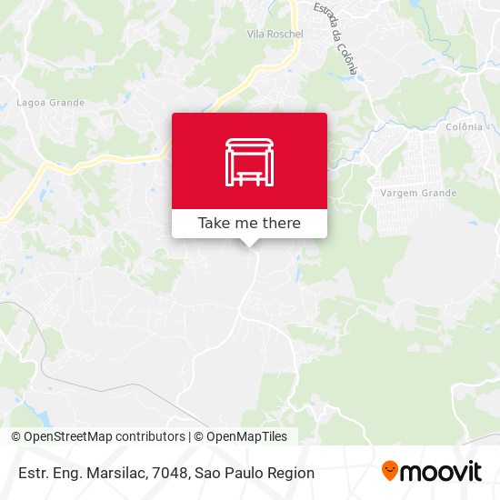 Estr. Eng. Marsilac, 7048 map