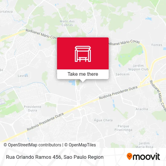 Rua Orlando Ramos 456 map
