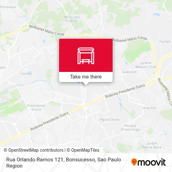 Rua Orlando Ramos 121, Bonsucesso map