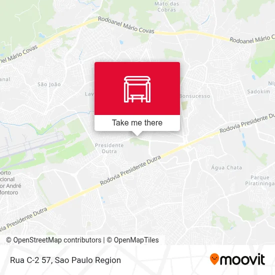 Rua C-2 57 map