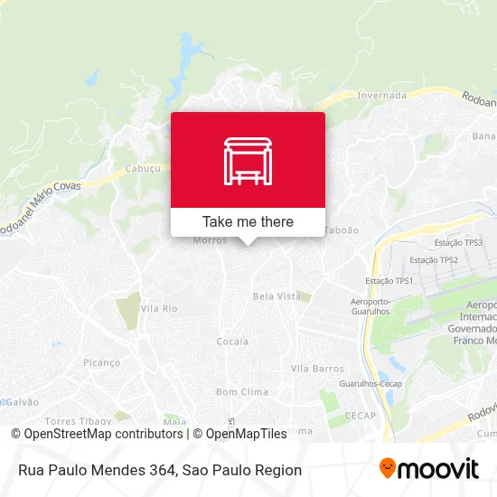 Rua Paulo Mendes 364 map