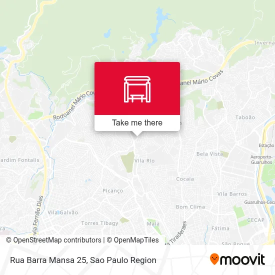 Rua Barra Mansa 25 map
