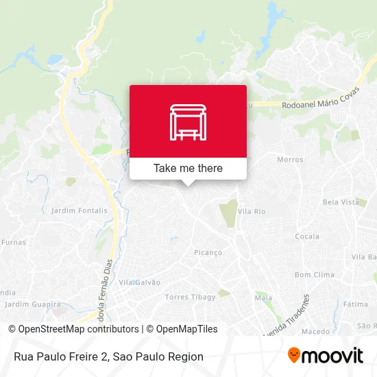 Rua Paulo Freire 2 map