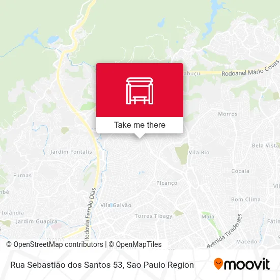 Rua Sebastião dos Santos 53 map