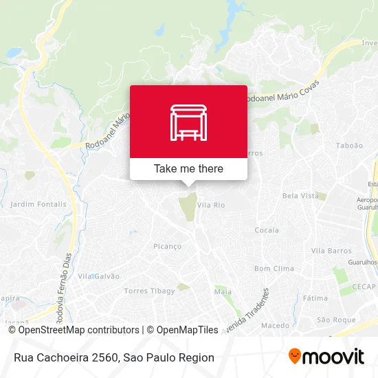 Rua Cachoeira 2560 map