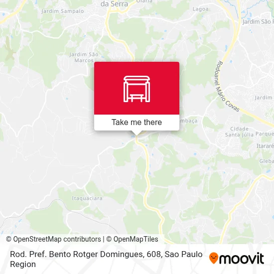 Rod. Pref. Bento Rotger Domingues, 608 map