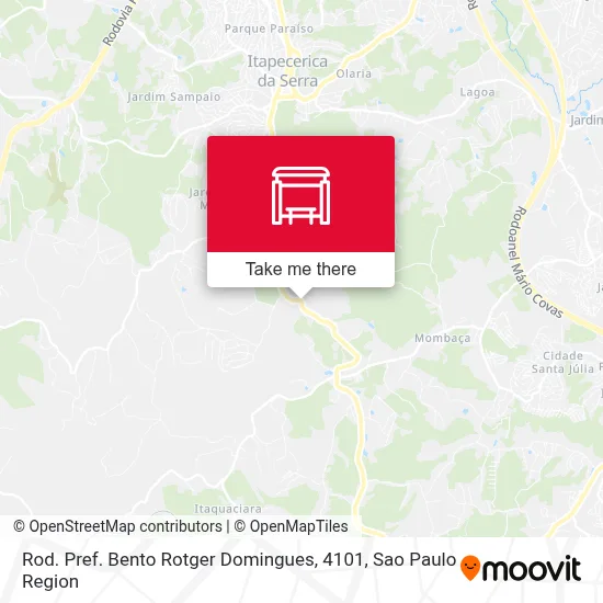 Rod. Pref. Bento Rotger Domingues, 4101 map