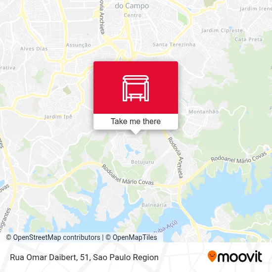 Rua Omar Daibert, 51 map