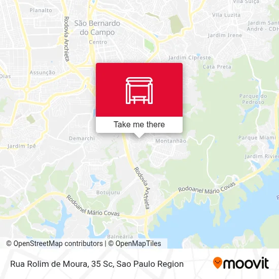 Rua Rolim de Moura, 35 Sc map