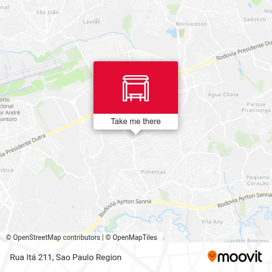 Rua Itá 211 map