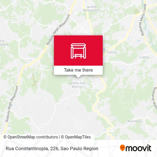 Rua Constantinopla, 226 map