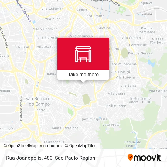Rua Joanopolis, 480 map