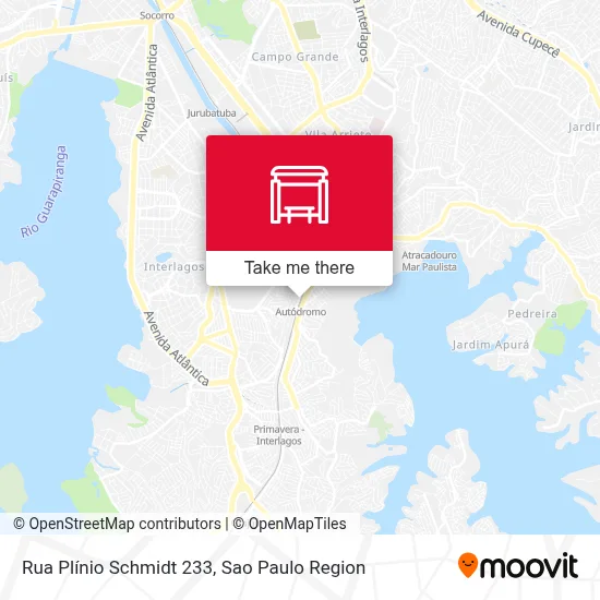 Rua Plínio Schmidt 233 map