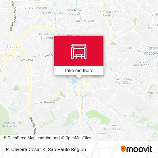 R. Oliveira Cesar, 4 map