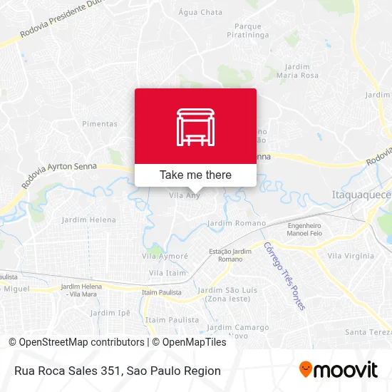 Rua Roca Sales 351 map