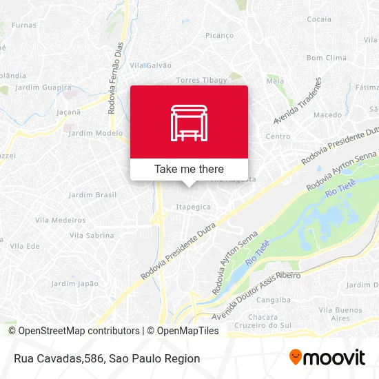 Rua Cavadas,586 map
