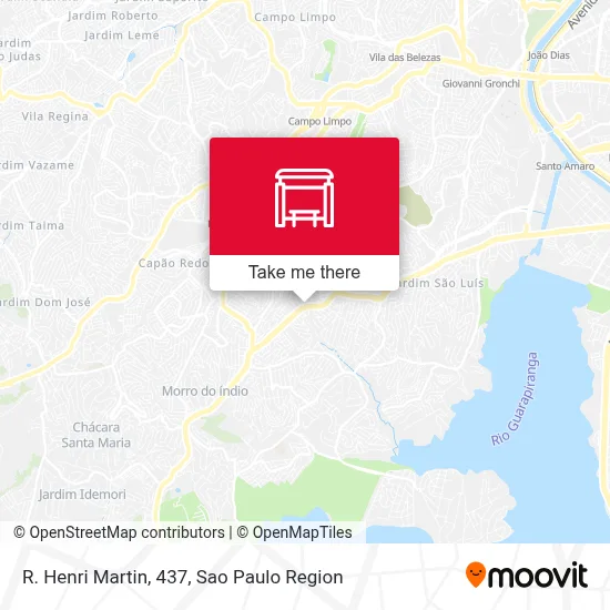 R. Henri Martin, 437 map