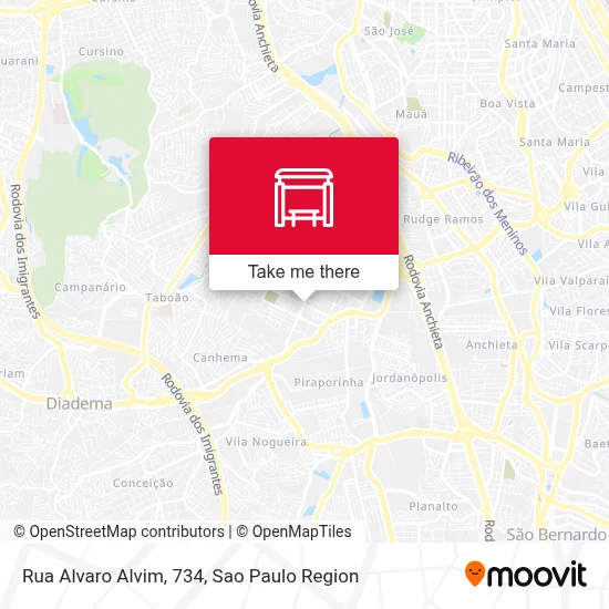 Rua Alvaro Alvim, 734 map