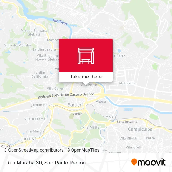 Rua Marabá 30 map