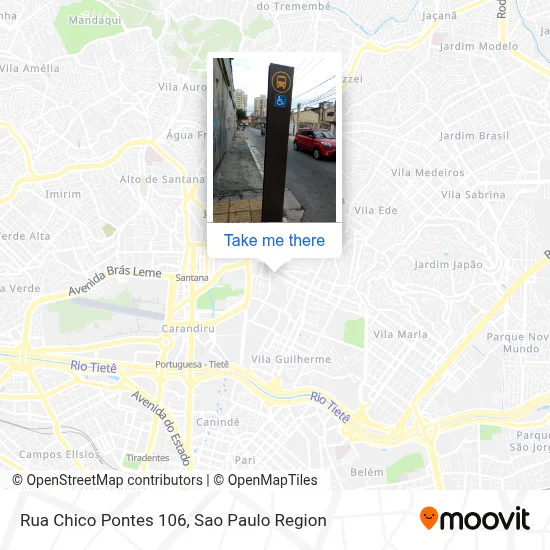 Rua Chico Pontes 106 map
