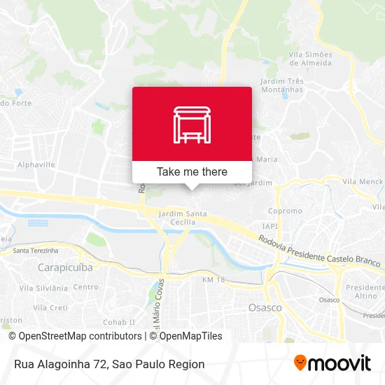 Rua Alagoinha 72 map