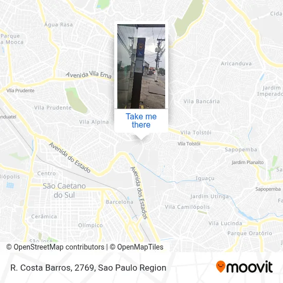 R. Costa Barros, 2769 map