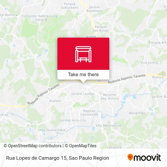Rua Lopes de Camargo 15 map