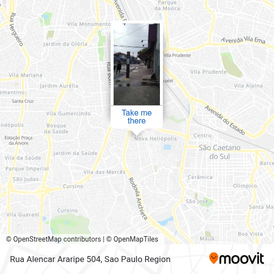Rua Alencar Araripe 504 map
