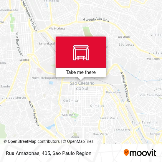 Rua Amazonas, 405 map