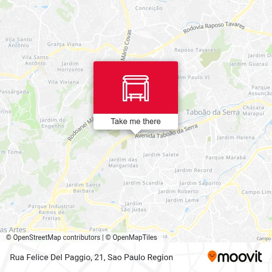 Rua Felice Del Paggio, 21 map