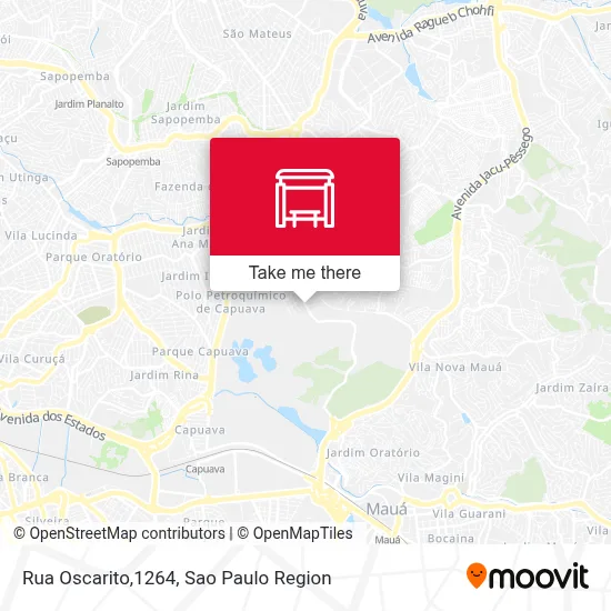 Rua Oscarito,1264 map