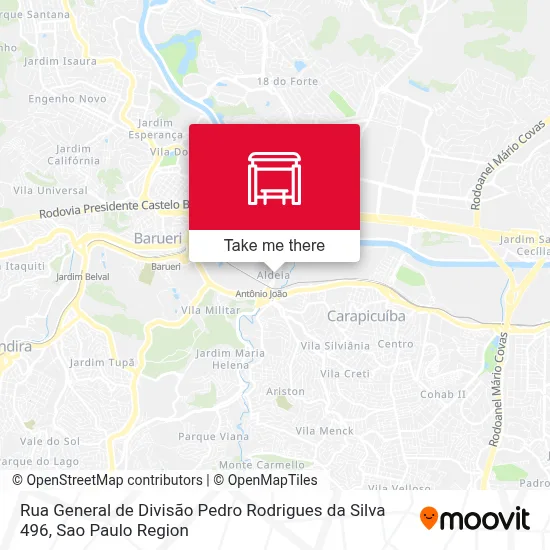 Rua General de Divisão Pedro Rodrigues da Silva 496 map