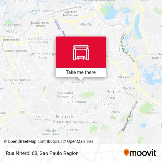Rua Niterói 68 map