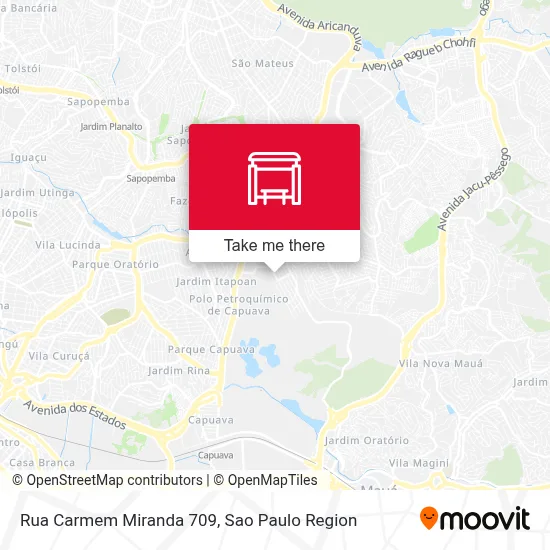 Rua Carmem Miranda 709 map