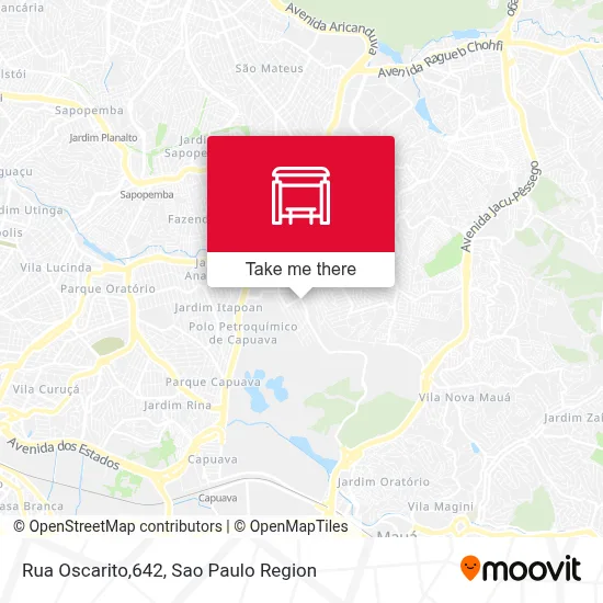 Rua Oscarito,642 map